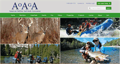 Desktop Screenshot of aoaga.org